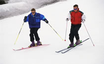 people skiing image